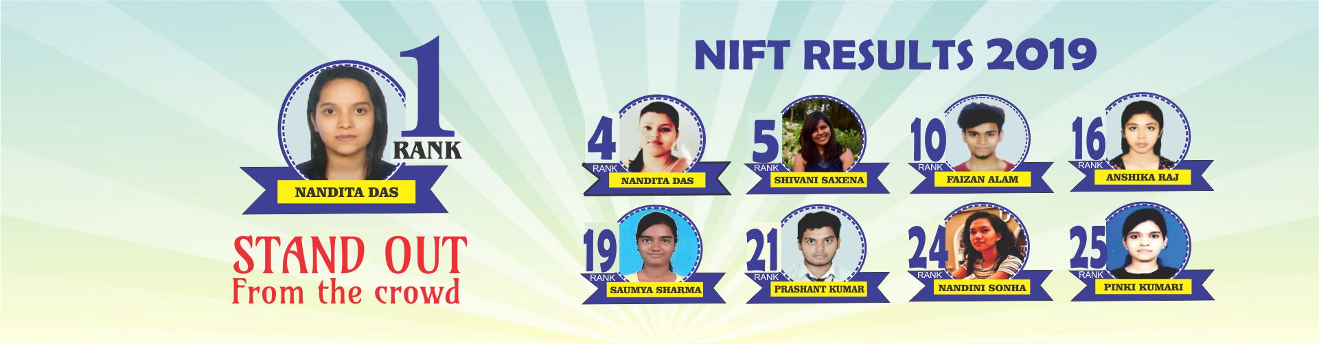 NIFT 2019 RANK