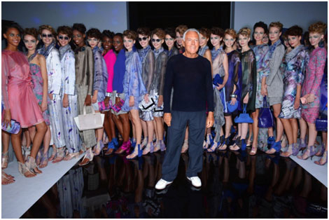 Giorgio Armani fashion designer