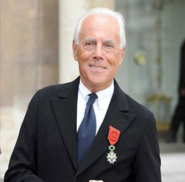 GIORGIO ARMANI FASHION DESIGNER