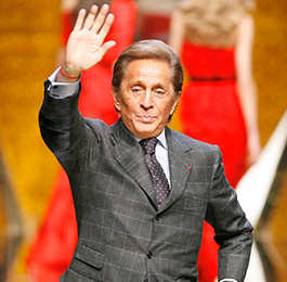 Valentino fashion designer