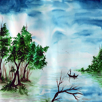 scenary paintings design